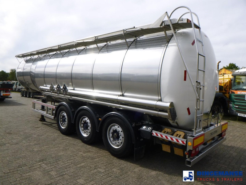 Parcisa Chemical tank inox L4BH 37.5 / 1 comp - Tanktrailer: bild 3 Parcisa Chemical tank inox L4BH 37.5 / 1 comp - Tanktrailer: bild 3
