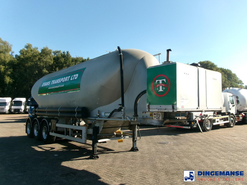 SPITZER Powder tank alu 37 m3 / 1 comp + compressor - Tanktrailer: bild 2 SPITZER Powder tank alu 37 m3 / 1 comp + compressor - Tanktrailer: bild 2