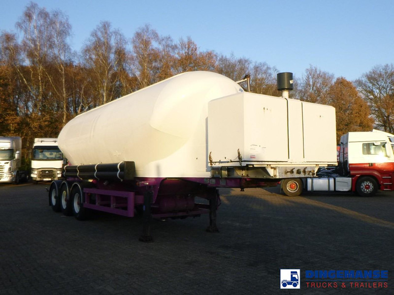 SPITZER Powder tank alu 37 m3 + engine/compressor - Tanktrailer: bild 2 SPITZER Powder tank alu 37 m3 + engine/compressor - Tanktrailer: bild 2