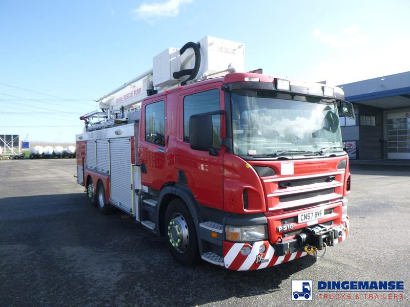 Scania P310 6x2 RHD fire truck + pump, ladder & manlift - Släck/ Räddningsvagn: bild 2 Scania P310 6x2 RHD fire truck + pump, ladder & manlift - Släck/ Räddningsvagn: bild 2