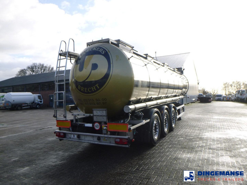 Van Hool Chemical tank inox 30 m3 / 1 comp ADR 12/03/2024 - Tanktrailer: bild 3 Van Hool Chemical tank inox 30 m3 / 1 comp ADR 12/03/2024 - Tanktrailer: bild 3