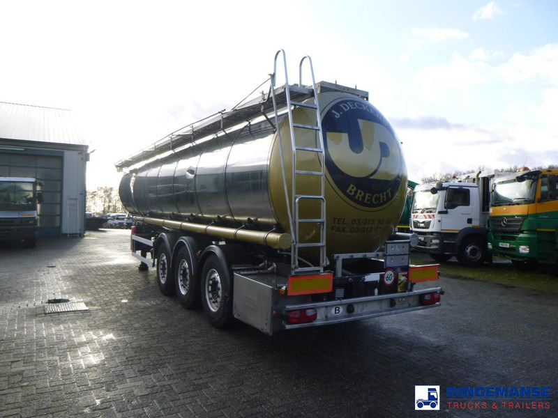 Van Hool Chemical tank inox 30 m3 / 1 comp ADR 12/03/2024 - Tanktrailer: bild 4 Van Hool Chemical tank inox 30 m3 / 1 comp ADR 12/03/2024 - Tanktrailer: bild 4