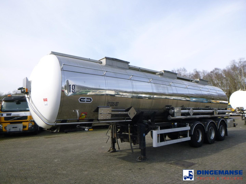 Van Hool Chemical tank inox 30 m3 / 3 comp - Tanktrailer: bild 1 Van Hool Chemical tank inox 30 m3 / 3 comp - Tanktrailer: bild 1
