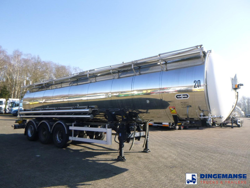 Van Hool Chemical tank inox 30 m3 / 3 comp - Tanktrailer: bild 2 Van Hool Chemical tank inox 30 m3 / 3 comp - Tanktrailer: bild 2