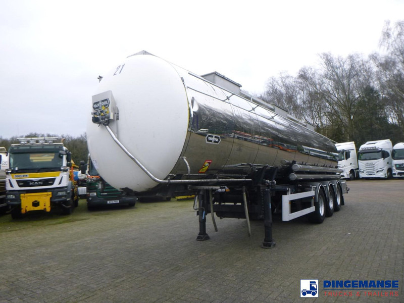 Van Hool Chemical tank inox 30 m3 / 3 comp - Tanktrailer: bild 1 Van Hool Chemical tank inox 30 m3 / 3 comp - Tanktrailer: bild 1