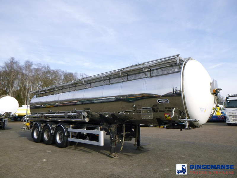 Van Hool Chemical tank inox 30 m3 / 3 comp - Tanktrailer: bild 2 Van Hool Chemical tank inox 30 m3 / 3 comp - Tanktrailer: bild 2