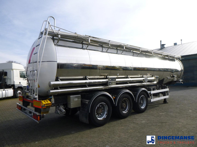 Van Hool Chemical tank inox 30 m3 / 3 comp - Tanktrailer: bild 4 Van Hool Chemical tank inox 30 m3 / 3 comp - Tanktrailer: bild 4