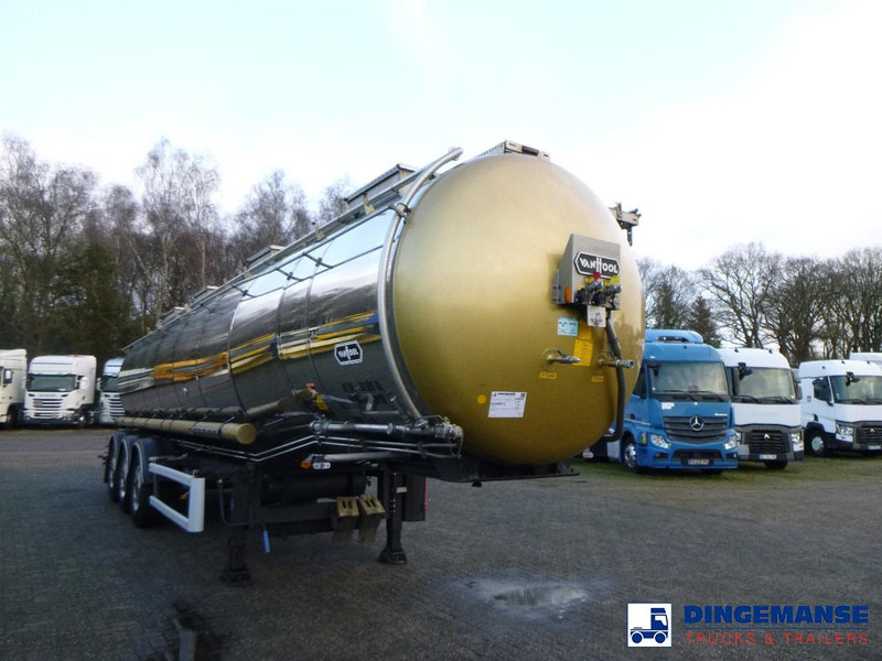 Van Hool Chemical tank inox L4BH 30 m3 / 1 comp / ADR 29/08/24 - Tanktrailer: bild 2 Van Hool Chemical tank inox L4BH 30 m3 / 1 comp / ADR 29/08/24 - Tanktrailer: bild 2