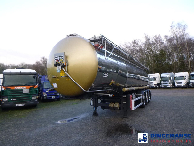 Van Hool Chemical tank inox L4BH 30 m3 / 1 comp / ADR 29/08/24 - Tanktrailer: bild 1 Van Hool Chemical tank inox L4BH 30 m3 / 1 comp / ADR 29/08/24 - Tanktrailer: bild 1