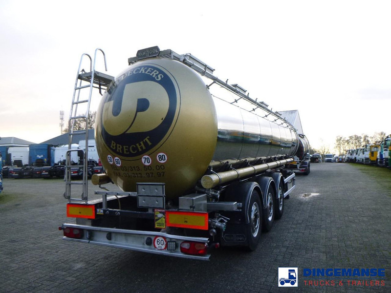 Van Hool Chemical tank inox L4BH 30 m3 / 1 comp / ADR 29/08/24 - Tanktrailer: bild 4 Van Hool Chemical tank inox L4BH 30 m3 / 1 comp / ADR 29/08/24 - Tanktrailer: bild 4
