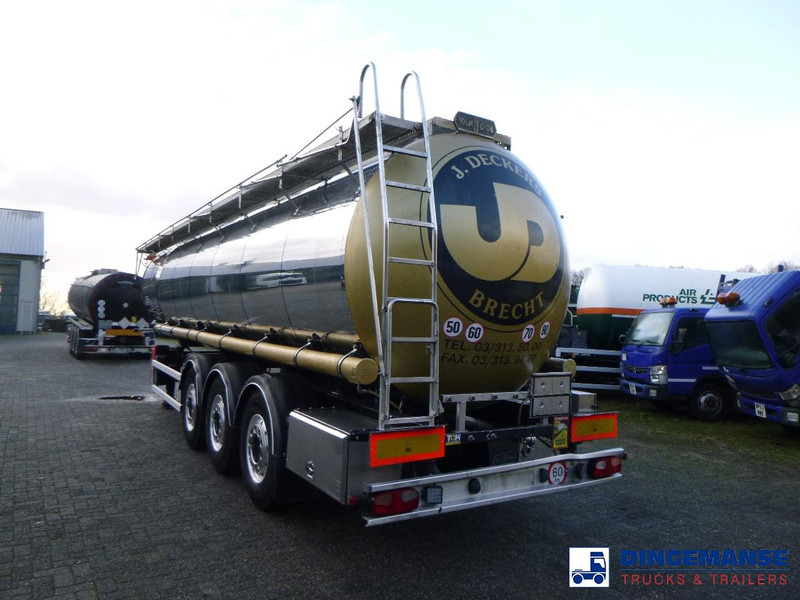 Van Hool Chemical tank inox L4BH 30 m3 / 1 comp / ADR 29/08/24 - Tanktrailer: bild 3 Van Hool Chemical tank inox L4BH 30 m3 / 1 comp / ADR 29/08/24 - Tanktrailer: bild 3