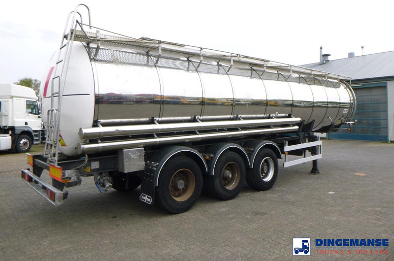 Van Hool Chemical tank inox L4BH 30 m3 / 3 comp - Tanktrailer: bild 4 Van Hool Chemical tank inox L4BH 30 m3 / 3 comp - Tanktrailer: bild 4