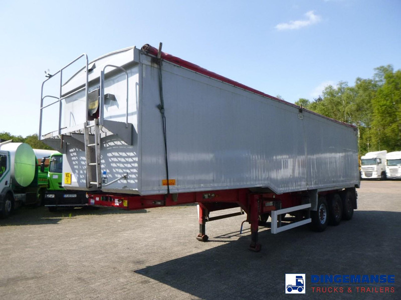 WILCOX Tipper trailer alu 55 m3 + tarpaulin - Tippbil semitrailer: bild 1 WILCOX Tipper trailer alu 55 m3 + tarpaulin - Tippbil semitrailer: bild 1