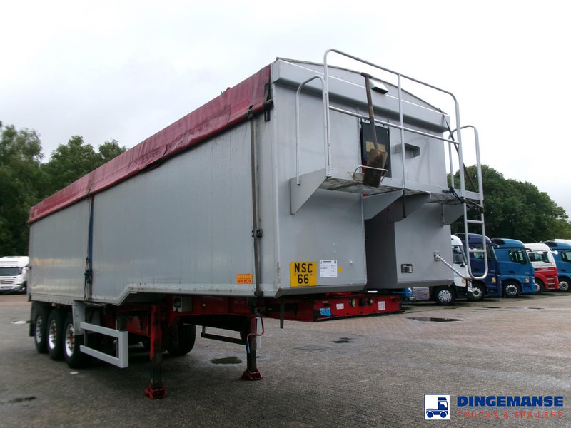 WILCOX Tipper trailer alu 55 m3 + tarpaulin - Tippbil semitrailer: bild 2 WILCOX Tipper trailer alu 55 m3 + tarpaulin - Tippbil semitrailer: bild 2