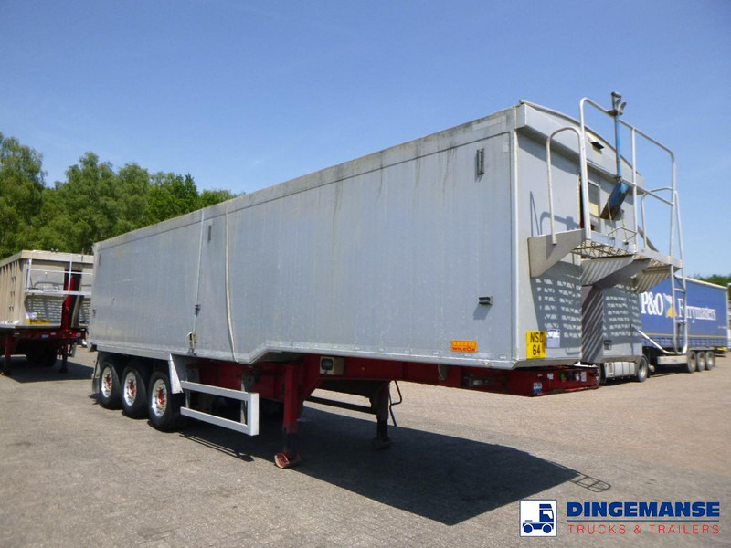 WILCOX Tipper trailer alu 55 m3 + tarpaulin - Tippbil semitrailer: bild 2 WILCOX Tipper trailer alu 55 m3 + tarpaulin - Tippbil semitrailer: bild 2