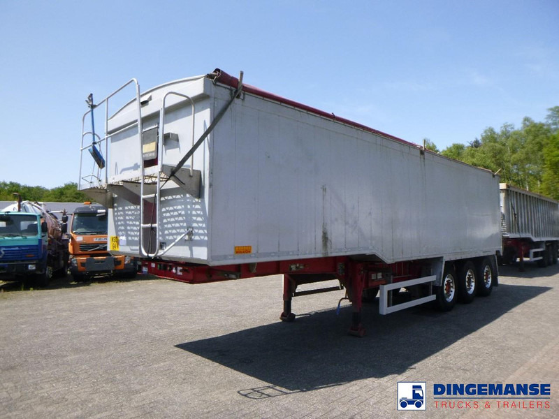 WILCOX Tipper trailer alu 55 m3 + tarpaulin - Tippbil semitrailer: bild 1 WILCOX Tipper trailer alu 55 m3 + tarpaulin - Tippbil semitrailer: bild 1
