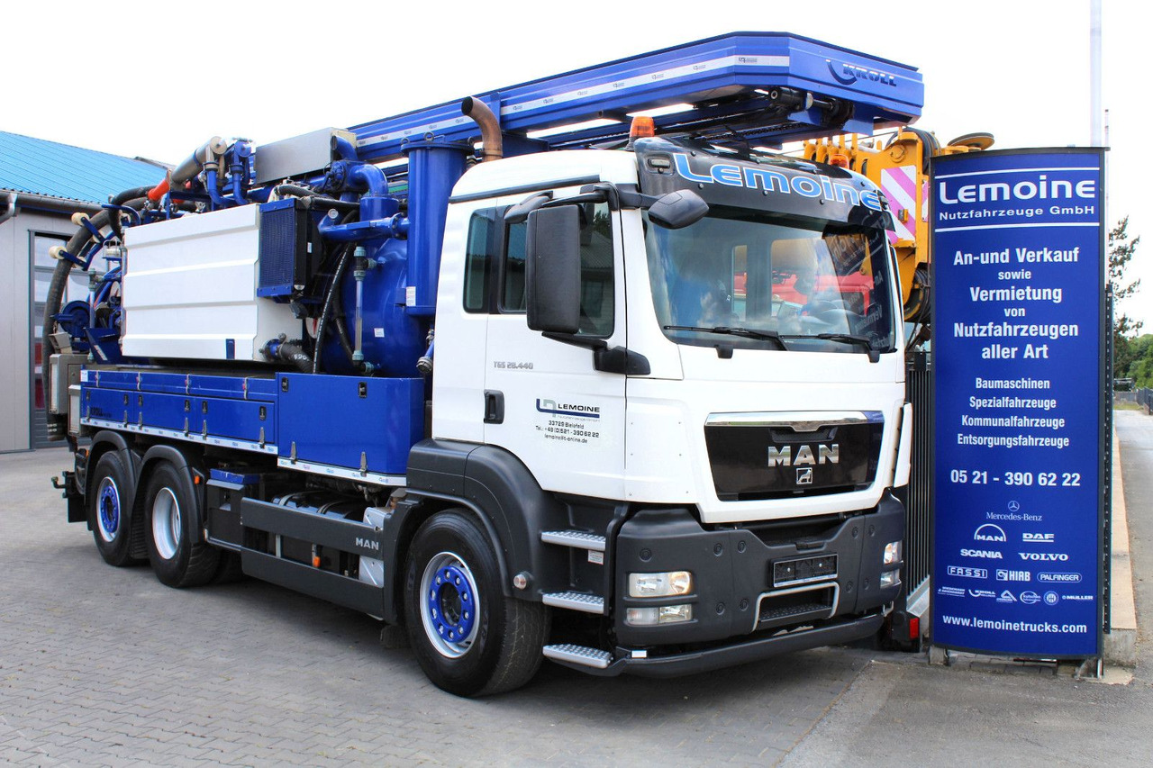 MAN TGS 28.440 6x2 Kroll 14,5m³ W-Rückgewinner KOMBI - Sugbil: bild 1 MAN TGS 28.440 6x2 Kroll 14,5m³ W-Rückgewinner KOMBI - Sugbil: bild 1