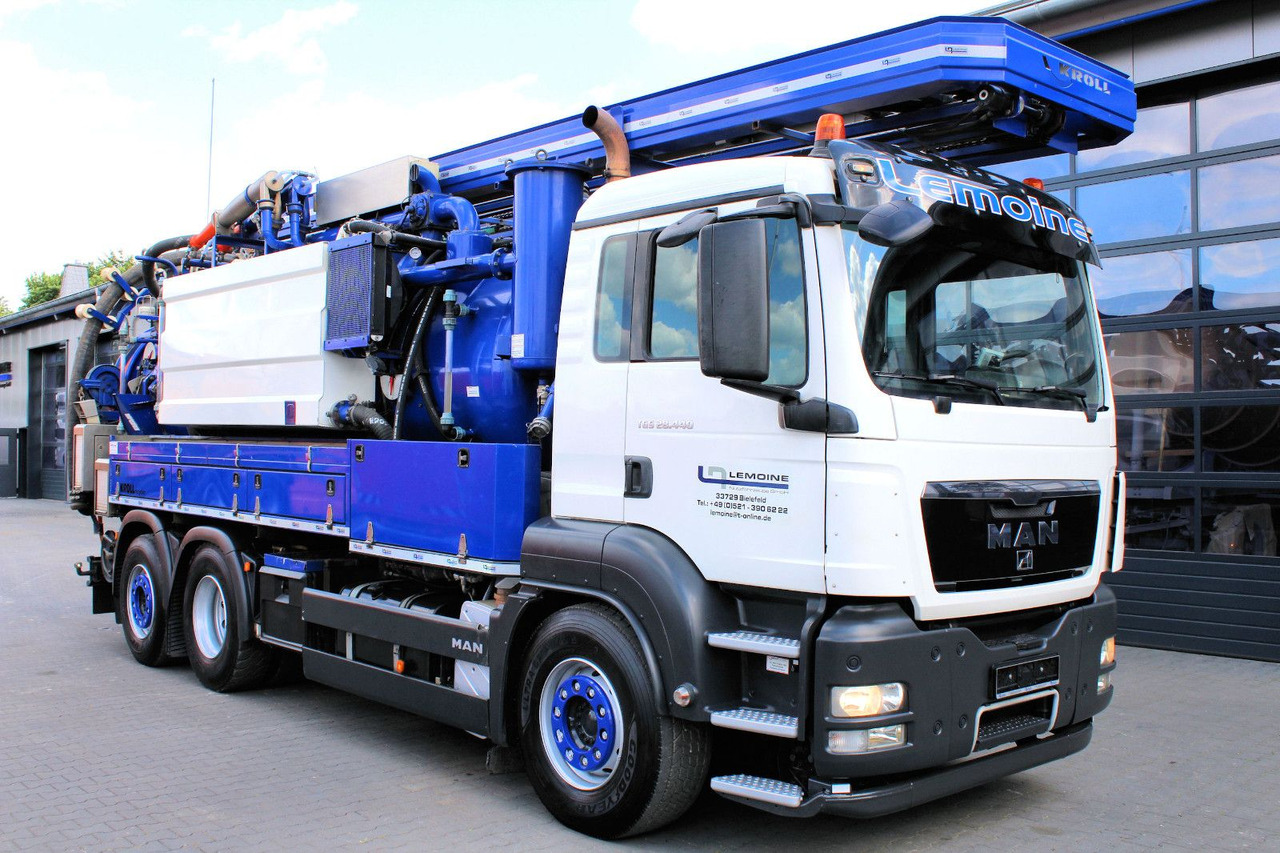 MAN TGS 28.440 6x2 Kroll 14,5m³ W-Rückgewinner KOMBI - Sugbil: bild 2 MAN TGS 28.440 6x2 Kroll 14,5m³ W-Rückgewinner KOMBI - Sugbil: bild 2