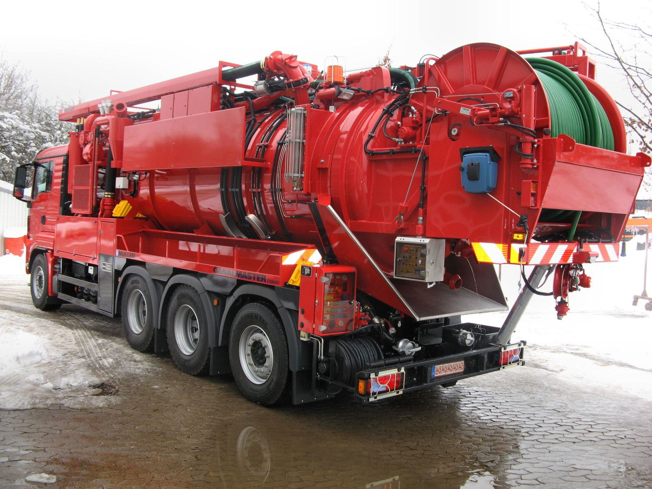 MAN TGS 35.540 8x4 Müller 16m³ WRG + 800 meter HD - Sugbil: bild 1 MAN TGS 35.540 8x4 Müller 16m³ WRG + 800 meter HD - Sugbil: bild 1