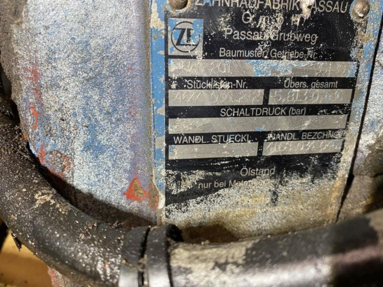 ZF 6WG211 - Transmission för Materialhanteringsutrustning: bild 4 ZF 6WG211 - Transmission för Materialhanteringsutrustning: bild 4