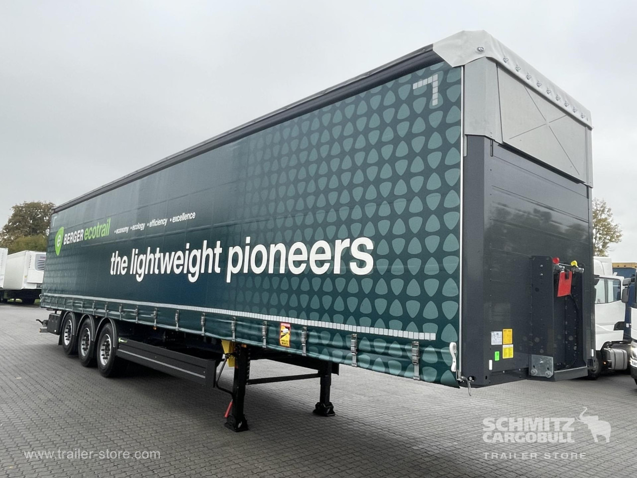 Ny Kapelltrailer BERGER Auflieger Curtainsider Coil: bild 1