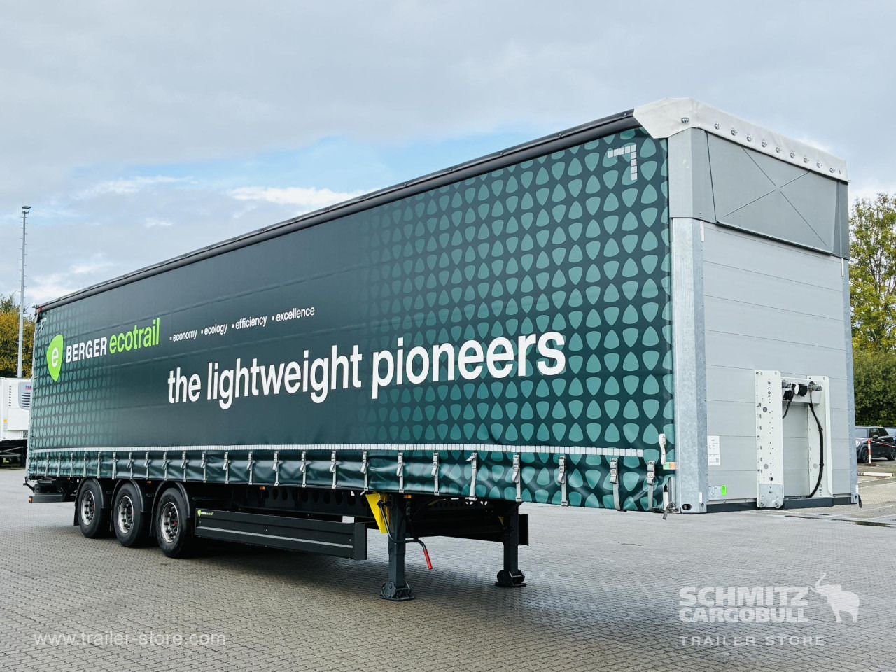 BERGER Auflieger Curtainsider Mega - Kapelltrailer: bild 1 BERGER Auflieger Curtainsider Mega - Kapelltrailer: bild 1