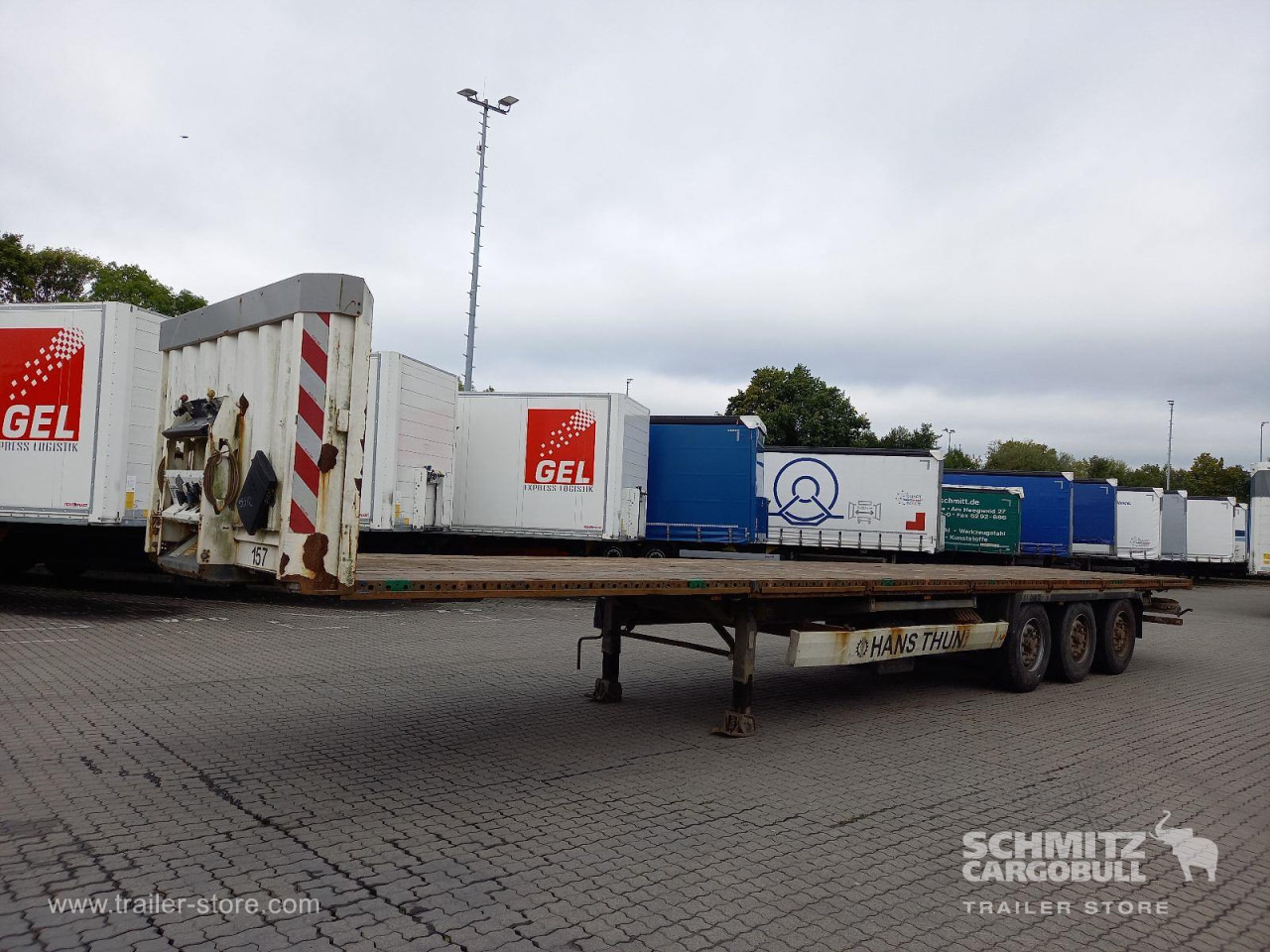 KRONE Auflieger Plateau Standard - Flaktrailer: bild 5 KRONE Auflieger Plateau Standard - Flaktrailer: bild 5