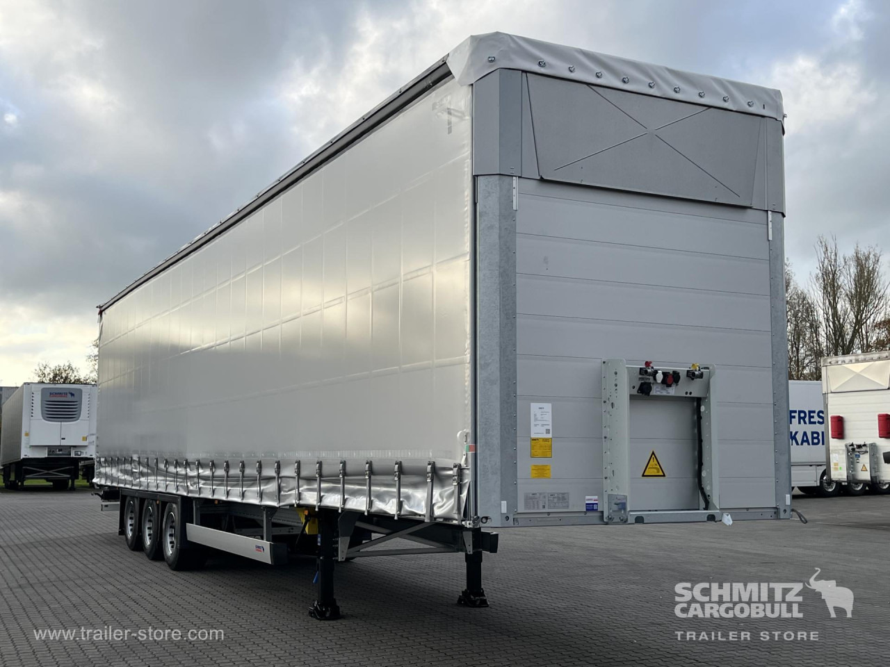 Ny Kapelltrailer SCHMITZ Auflieger Curtainsider Mega: bild 12