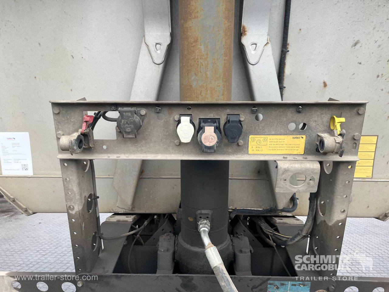 SCHMITZ Auflieger Kipper Stahlrundmulde 25m³ - Tippbil semitrailer: bild 5 SCHMITZ Auflieger Kipper Stahlrundmulde 25m³ - Tippbil semitrailer: bild 5