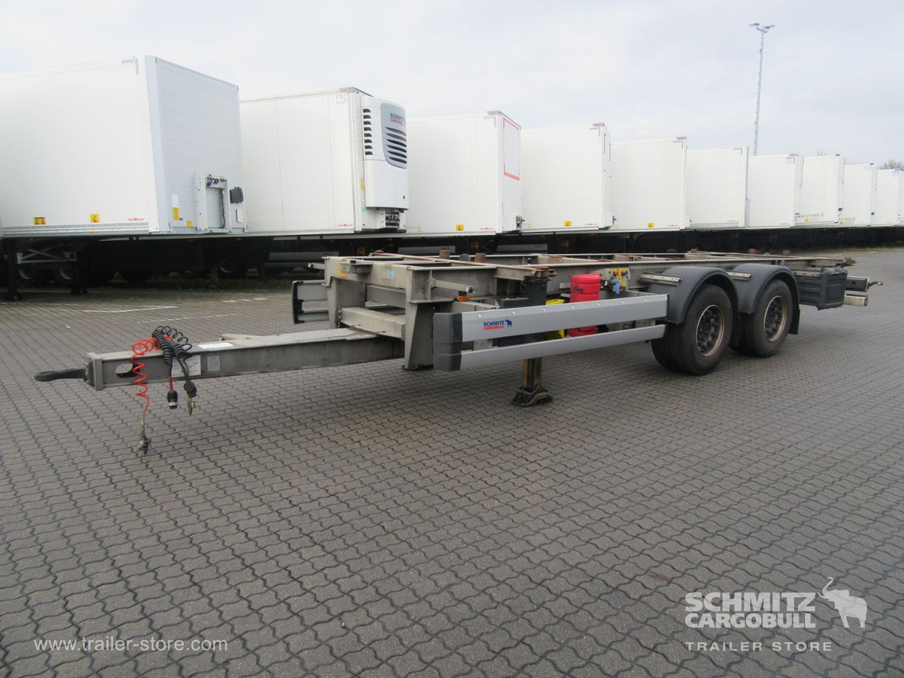 SCHMITZ Zentralachsanhänger Wechselfahrgestell - Containersläp/ Växelflaksläp: bild 5 SCHMITZ Zentralachsanhänger Wechselfahrgestell - Containersläp/ Växelflaksläp: bild 5