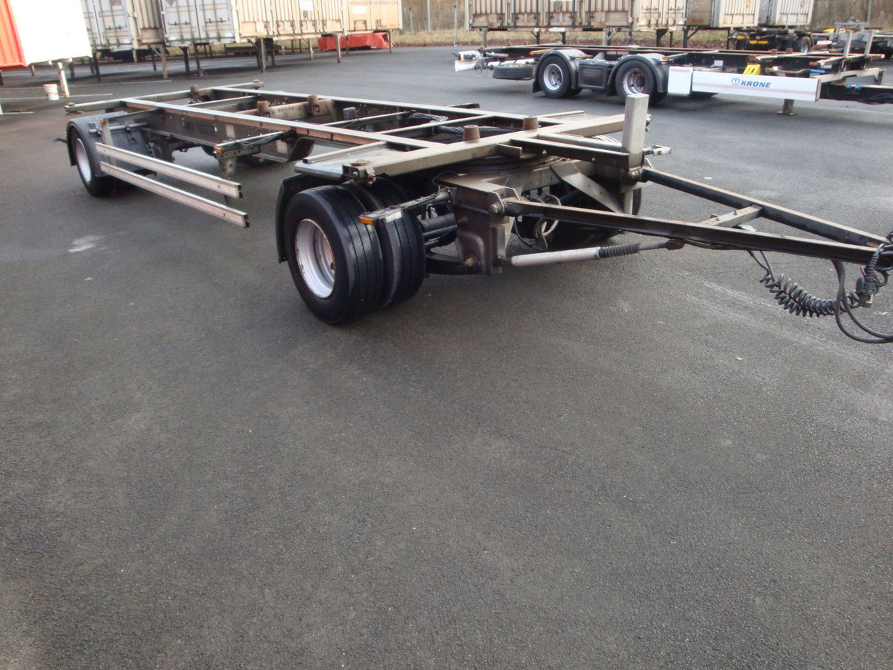 Web-Trailer ANH 18 Drehschemel Jumbo verzinkt für C7,82 WBs - Containersläp/ Växelflaksläp: bild 4 Web-Trailer ANH 18 Drehschemel Jumbo verzinkt für C7,82 WBs - Containersläp/ Växelflaksläp: bild 4