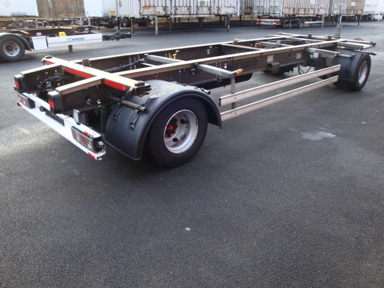 Web-Trailer ANH 18 Drehschemel Jumbo verzinkt für C7,82 WBs - Containersläp/ Växelflaksläp: bild 3 Web-Trailer ANH 18 Drehschemel Jumbo verzinkt für C7,82 WBs - Containersläp/ Växelflaksläp: bild 3