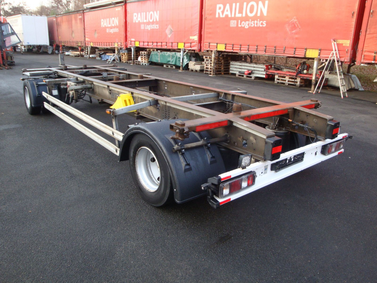 Web-Trailer ANH 18 Drehschemel Jumbo verzinkt für C7,82 WBs - Containersläp/ Växelflaksläp: bild 2 Web-Trailer ANH 18 Drehschemel Jumbo verzinkt für C7,82 WBs - Containersläp/ Växelflaksläp: bild 2