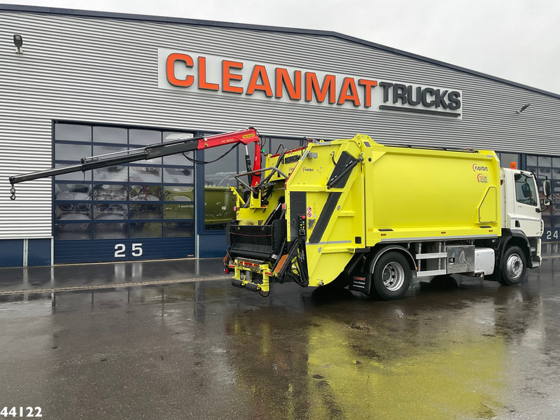 DAF FA CF 340 Euro 6 Norba 17 m³ + Palfinger 3.8 Tonmeter laadkraan + Winch - Sopbil: bild 2 DAF FA CF 340 Euro 6 Norba 17 m³ + Palfinger 3.8 Tonmeter laadkraan + Winch - Sopbil: bild 2