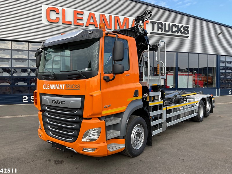 DAF FAN CF 430 HMF 23 Tonmeter laadkraan - Lastväxlare lastbil, Kranbil: bild 2 DAF FAN CF 430 HMF 23 Tonmeter laadkraan - Lastväxlare lastbil, Kranbil: bild 2