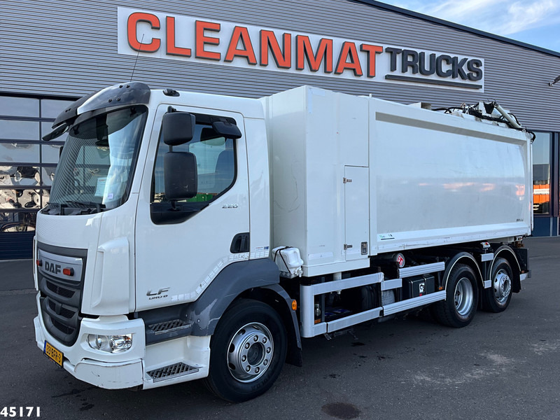 DAF FAN LF 220 Euro 6 Bekker LaGram Glaswagen - Sopbil: bild 5 DAF FAN LF 220 Euro 6 Bekker LaGram Glaswagen - Sopbil: bild 5