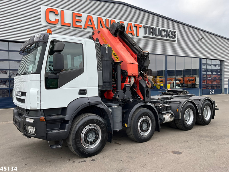 Iveco Stralis AD410T44 8x4 Palfinger 44 Tonmeter laadkraan + Fly-Jib Just 222.398 km! - Dragbil: bild 2 Iveco Stralis AD410T44 8x4 Palfinger 44 Tonmeter laadkraan + Fly-Jib Just 222.398 km! - Dragbil: bild 2