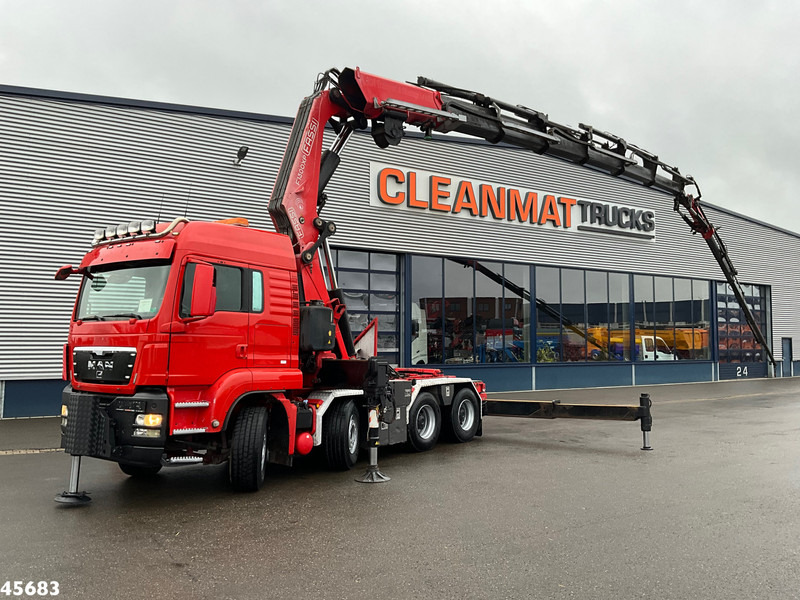 MAN TGS 41.480 8x4 ZF Intarder Fassi 130 Tonmeter laadkraan + Fly-JIb - Dragbil: bild 1 MAN TGS 41.480 8x4 ZF Intarder Fassi 130 Tonmeter laadkraan + Fly-JIb - Dragbil: bild 1