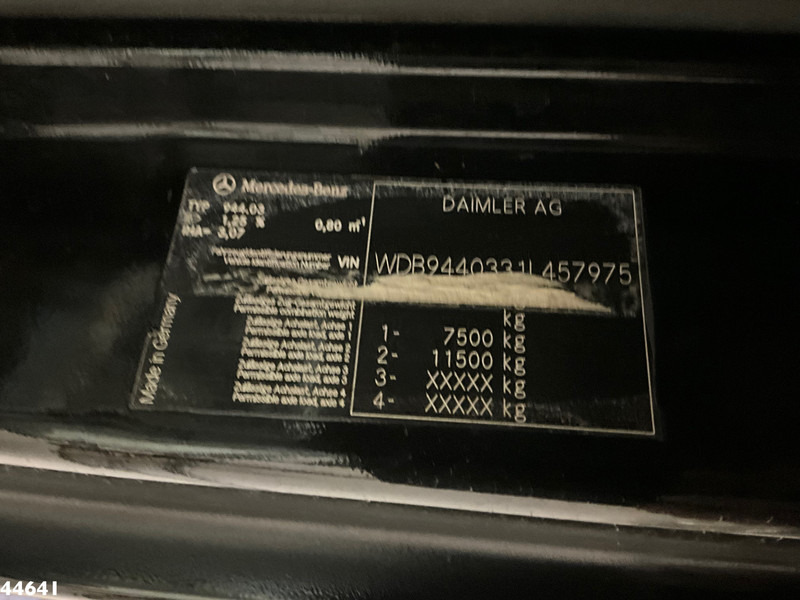 Dragbil Mercedes-Benz Axor 1840 Euro 5 Palfinger 14 Tonmeter laadkraan: bild 18