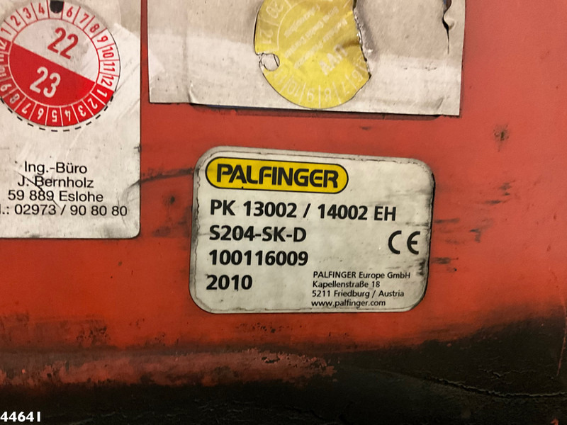 Dragbil Mercedes-Benz Axor 1840 Euro 5 Palfinger 14 Tonmeter laadkraan: bild 17