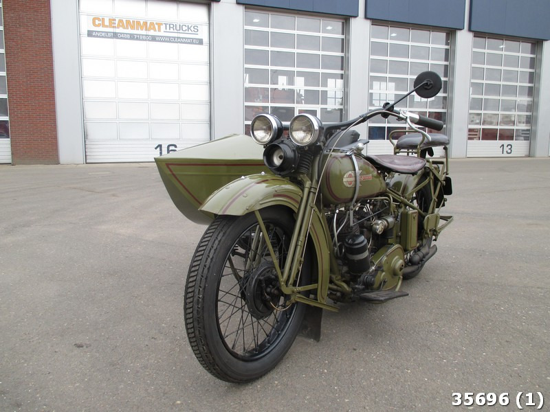 Harley-Davidson D 750 zijspan combinatie - Motorcykel: bild 1 Harley-Davidson D 750 zijspan combinatie - Motorcykel: bild 1