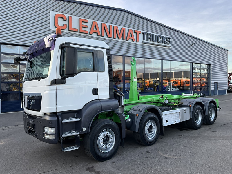 MAN TGA 41.440 8x4 Full Steel AJK 26 Ton Haakarmsysteem - Lastväxlare lastbil: bild 2 MAN TGA 41.440 8x4 Full Steel AJK 26 Ton Haakarmsysteem - Lastväxlare lastbil: bild 2