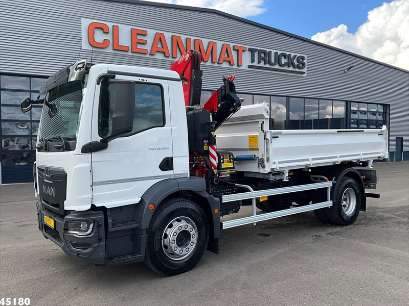 MAN TGM 18.320 Euro 6 Fassi 13 Tonmeter laadkraan NEW AND UNUSED! - Tippbil lastbil: bild 3 MAN TGM 18.320 Euro 6 Fassi 13 Tonmeter laadkraan NEW AND UNUSED! - Tippbil lastbil: bild 3