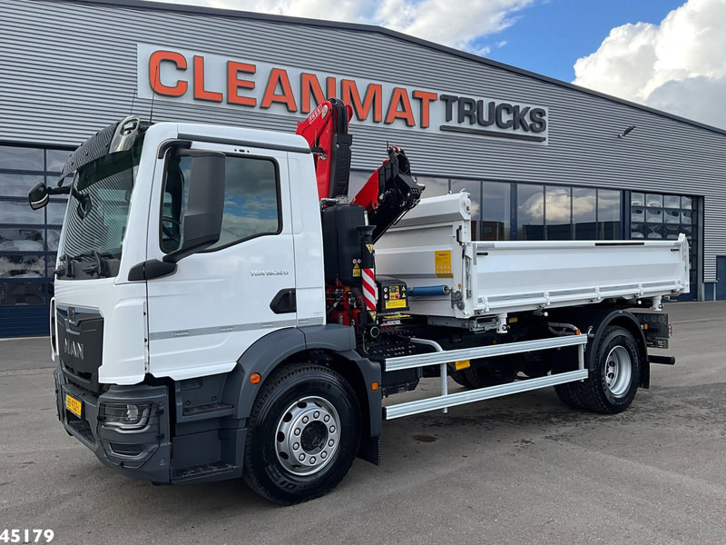 MAN TGM 18.320 Euro 6 Fassi 13 Tonmeter laadkraan NEW AND UNUSED! - Tippbil lastbil, Kranbil: bild 3 MAN TGM 18.320 Euro 6 Fassi 13 Tonmeter laadkraan NEW AND UNUSED! - Tippbil lastbil, Kranbil: bild 3