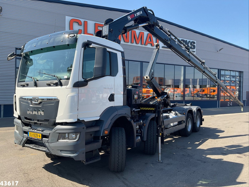 MAN TGS 32.470 8x4 Euro 6 Hiab 22 Tonmeter laadkraan Just 68.765 Km! - Lastväxlare lastbil: bild 1 MAN TGS 32.470 8x4 Euro 6 Hiab 22 Tonmeter laadkraan Just 68.765 Km! - Lastväxlare lastbil: bild 1