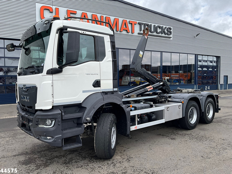 MAN TGS 33.470 6x4 Euro 6 Full Steel AJK 20 Ton haakarmsysteem - Lastväxlare lastbil: bild 1 MAN TGS 33.470 6x4 Euro 6 Full Steel AJK 20 Ton haakarmsysteem - Lastväxlare lastbil: bild 1