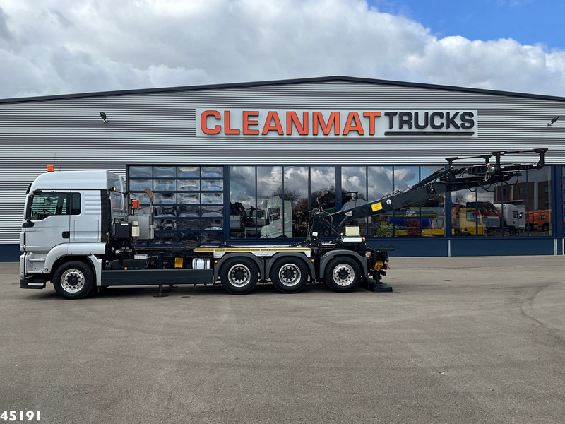 MAN TGS 35.480 Euro 6 8x4 Deuringer Garagetransporter - Containerbil/ Växelflak lastbil: bild 1 MAN TGS 35.480 Euro 6 8x4 Deuringer Garagetransporter - Containerbil/ Växelflak lastbil: bild 1