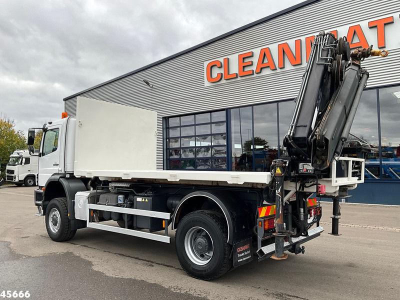 Mercedes-Benz AXOR 1929 4x4 VDL 14 Ton haakarmsysteem + Laadplateau met Hiab 14 Tonmeter laadkraan - Kranbil: bild 2 Mercedes-Benz AXOR 1929 4x4 VDL 14 Ton haakarmsysteem + Laadplateau met Hiab 14 Tonmeter laadkraan - Kranbil: bild 2