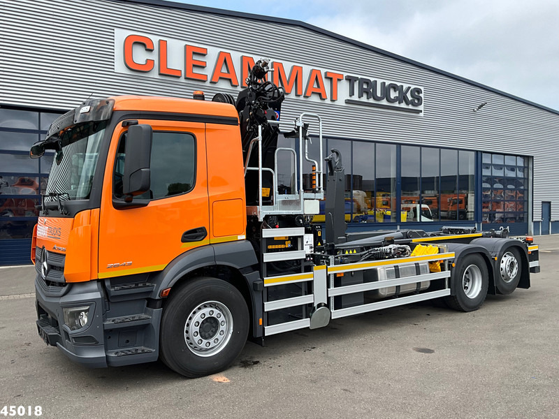 Mercedes-Benz Actros 2543 HMF 23 Tonmeter laadkraan - Lastväxlare lastbil, Kranbil: bild 2 Mercedes-Benz Actros 2543 HMF 23 Tonmeter laadkraan - Lastväxlare lastbil, Kranbil: bild 2