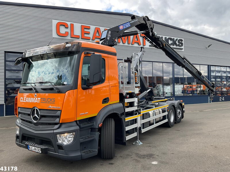 Mercedes-Benz Actros 2643 Euro 6 HMF 23 Tonmeter laadkraan - Lastväxlare lastbil, Kranbil: bild 1 Mercedes-Benz Actros 2643 Euro 6 HMF 23 Tonmeter laadkraan - Lastväxlare lastbil, Kranbil: bild 1